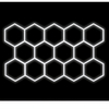 Luz lineal Hexagon Mix Honeycomb para uso en garaje 