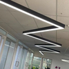 Elegante lámpara colgante LED de aluminio con línea plegable 