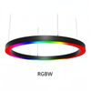 Lámpara de araña LED RGB circular moderna de 3000 k para bares y discotecas 